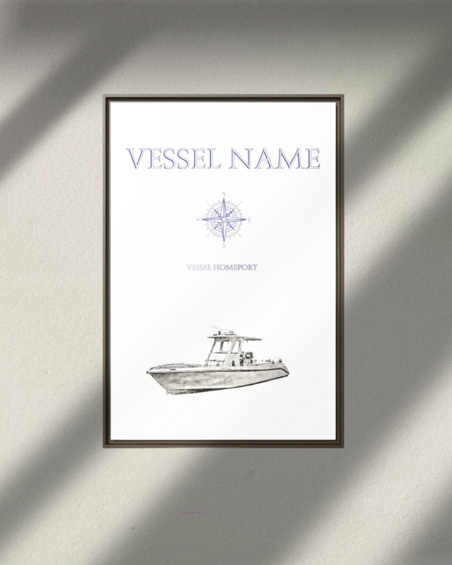 Captains Custom Vessel Canvas